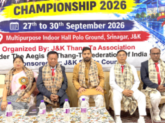 32nd National Junior Thang-Ta Championship inaugurated in Srinagar