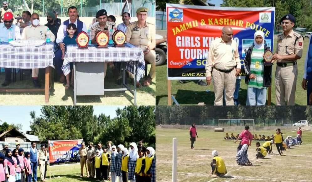 Sopore Police expands youth outreach through CAP 2026-27, Kho-Kho Tournament begins in Rafiabad