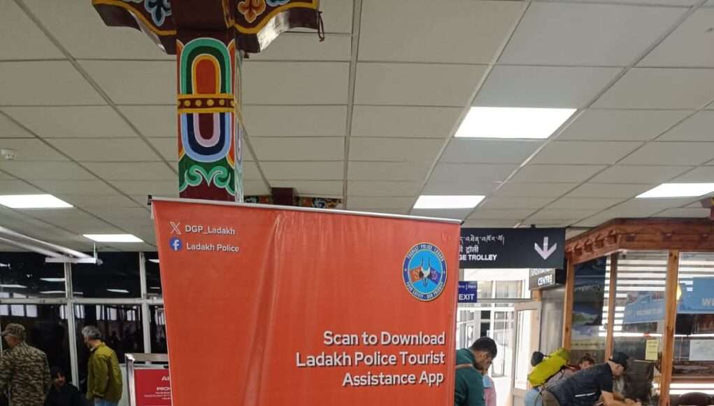 Ladakh Police launches ‘Jullay 2.0’ tourist information facility at Leh Airport