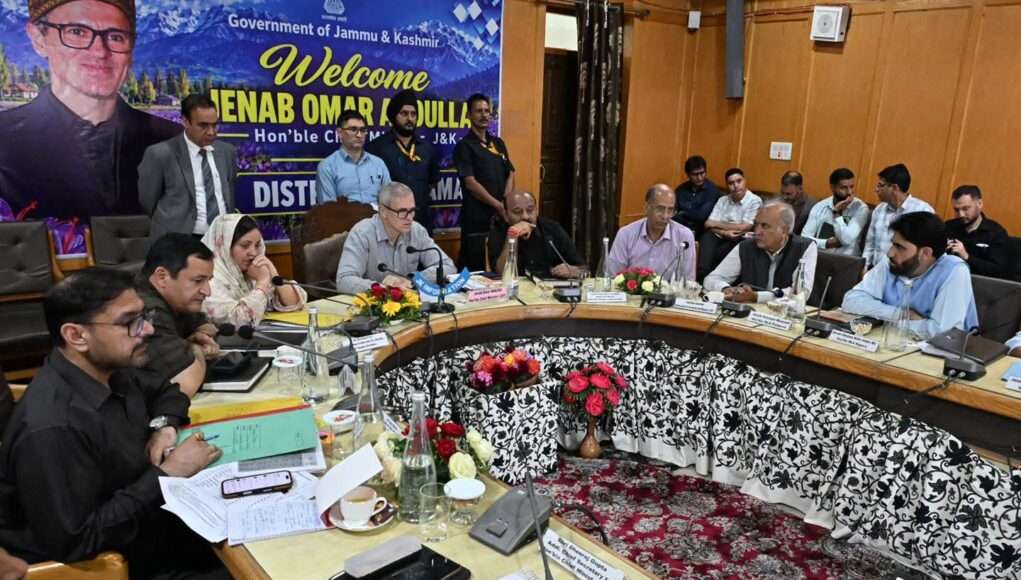 CM Omar Abdullah chairs development review meet, dedicates projects worth ₹86 cr CM Omar Abdullah chairs development review meet, dedicates projects worth ₹86 cr