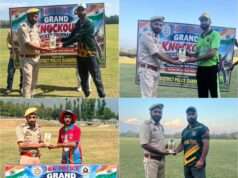 Grand T20 Cricket Tournament gains momentum as Ganderbal Police promote youth through sports