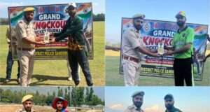 Grand T20 Cricket Tournament gains momentum as Ganderbal Police promote youth through sports