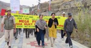 Padyatra held in Sham to promote drug-free society