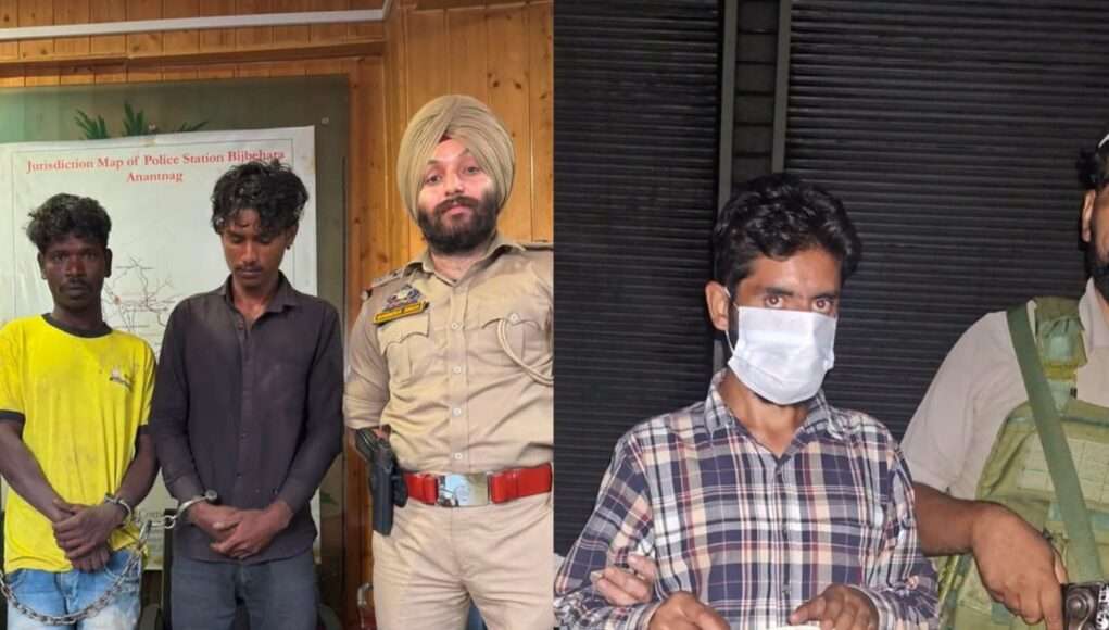 Three drug peddlers held in Anantnag, cannabis recovered
