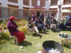Changthang Police take up pilgrim access issue with Army