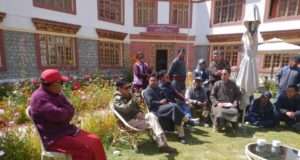Changthang Police take up pilgrim access issue with Army