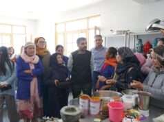 SIHM Leh trains Anganwadi Helpers in hygienic, nutritious meal preparation