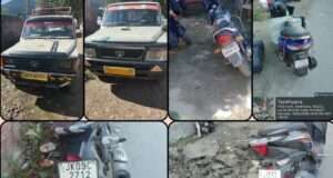 Handwara Police seize 10 vehicles carrying illegal minerals, challan 13 others