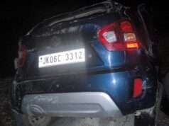 Six injured as car meets accident near Bhalla in Bhaderwah