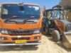 Newa Police cracks down on illegal mining, seizes JCB, tipper