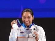 Yogi Adityanath congratulates Mirabai Chanu on Asian Games silver