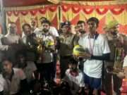 Madana team wins Samba Police Volleyball Tournament