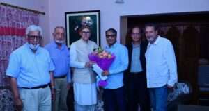 CM Omar Abdullah meets IUST VC, KCCI delegation at Raabita