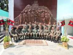 IAF Chief AP Singh visits Northern Command Hqrs in Udhampur