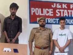 Two drug peddlers arrested, narcotics recovered in Kishtwar