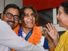 Suchika Tariyal returns to hero’s welcome after historic Asian Games MMA bronze
