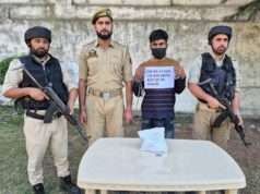 Sheeri Police arrests drug peddler, 170 gms cannabis seized