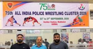 J&K Police’s Bania Min, Ishaq Ahmed win bronze at 75th All India Police Wrestling Cluster