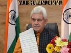 LG Sinha remembers Bharat Ratna Lata Mangeshkar on birth anniversary