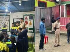 Boniyar Police conducts anti-drug awareness drive in Trikanjan