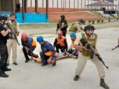 Mock drill on insurgency situation conducted at DPL Kupwara