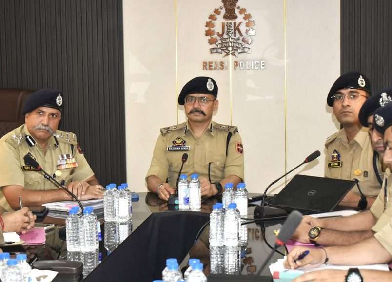 Reasi security grid comes under sharp review, IGP orders heightened vigilance