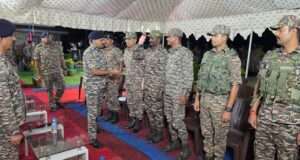 CRPF DG G P Singh meets injured personnel in Manipur, commends courage under attack