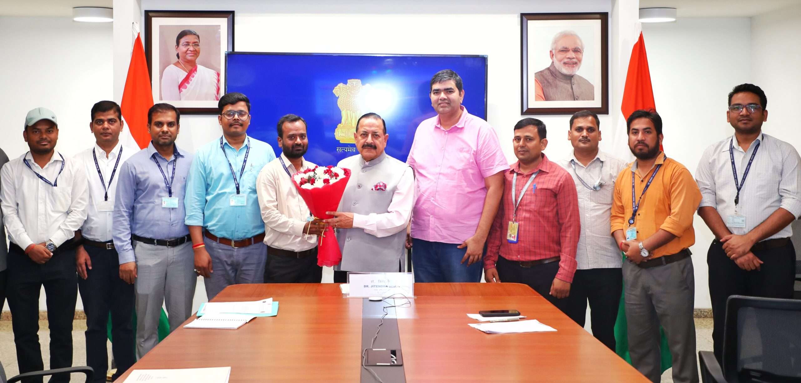 Dr Jitendra Singh interacts with Central Secretariat employees’ delegation