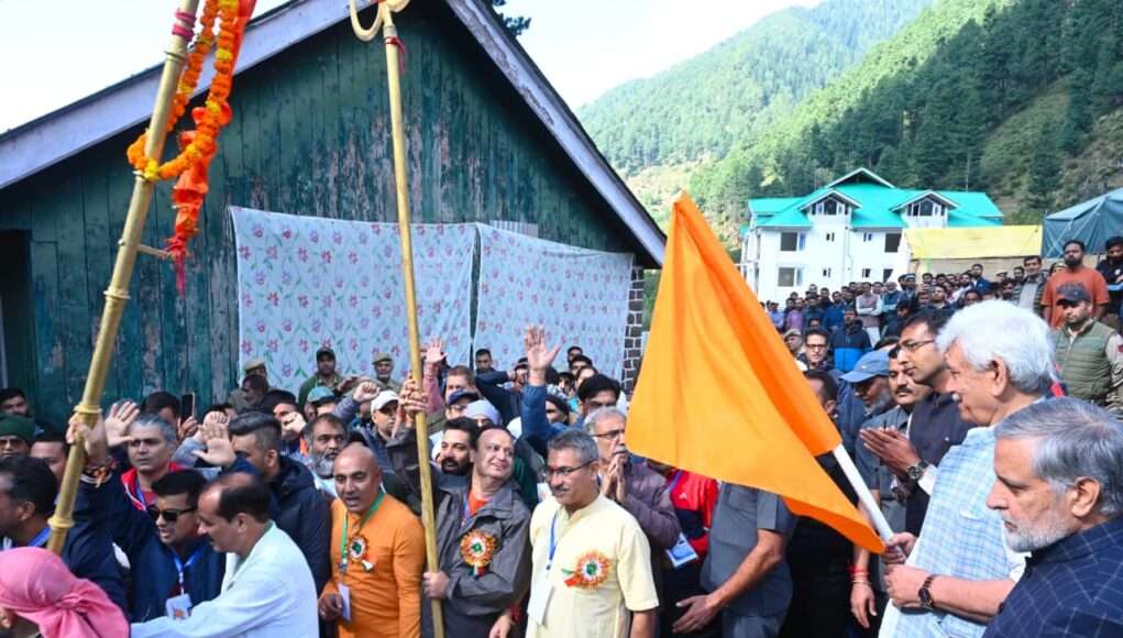 Harmukh–Gangbal Yatra embodies J&K’s eternal spiritual heritage, says LG Sinha