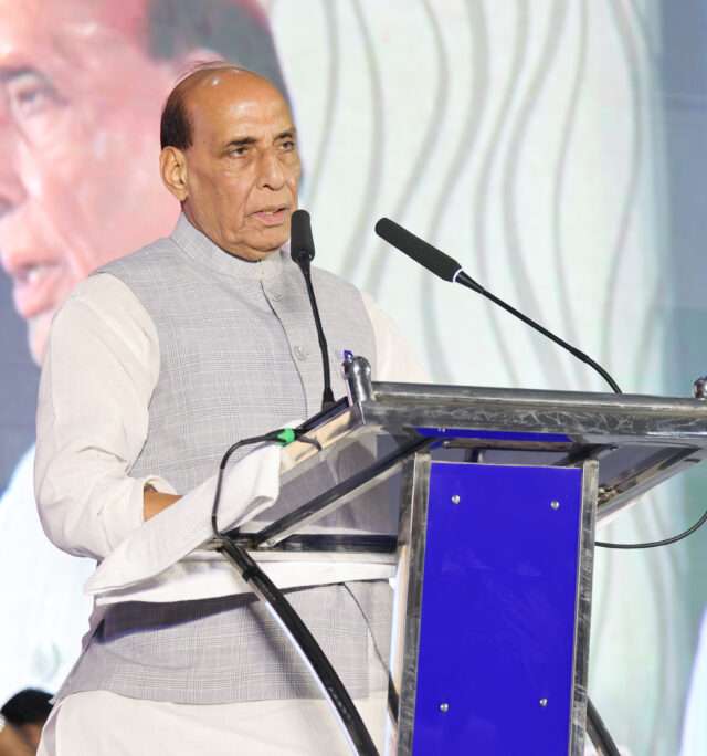 India advancing towards Viksit Bharat with strength, innovation: Defence Minister Rajnath Singh