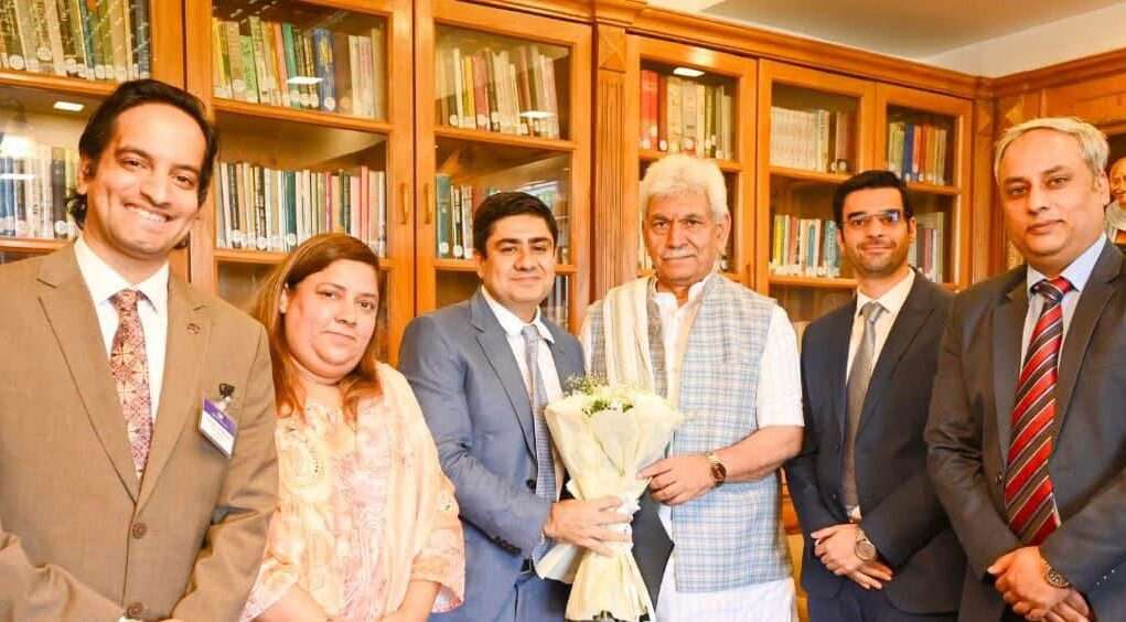 CII delegation meets LG Sinha to push industrial growth, jobs in J&K