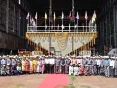 First NGMV keel laid at Cochin Shipyard