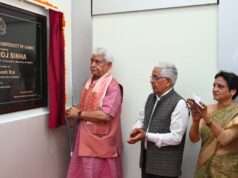 LG Sinha unveils ₹10 cr facilities at JU, calls for human oversight in AI