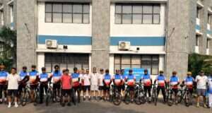 IAF cycling expedition reaches Jammu on historic Kanyakumari-Kargil journey