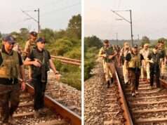 Samba Police steps up Railway security, conducts joint foot patrol along tracks