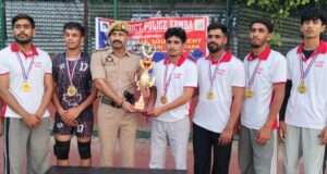 Barjani Club clinches Volleyball title as Bari Brahmana Police hosts CAP Tournament at Smailpur