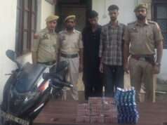 1,300 intoxicant tablets seized, two arrested