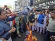 BJP takes Statehood resolution fight to streets across J&K, protests NC Govt over autonomy, special-status references
