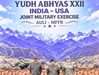 India-US war drill Yudh Abhyas 2026 begins, 600 troops train for high-intensity operations