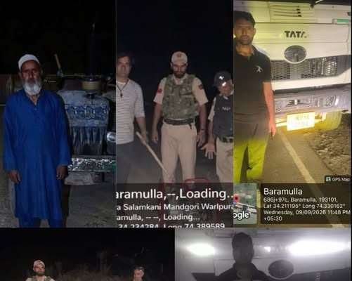 Baramulla Police intensifies illegal mining crackdown, seizes four vehicles, two extraction motors