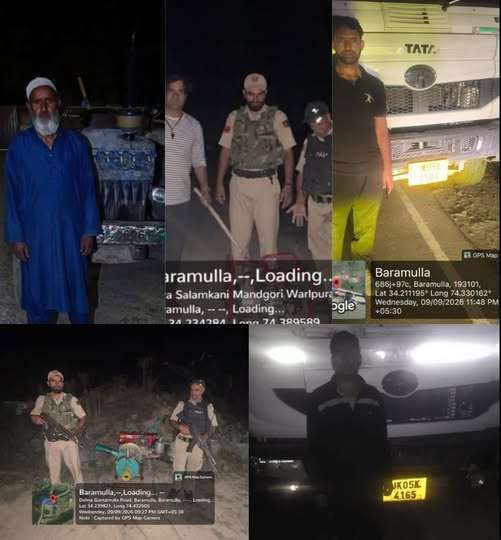 Baramulla Police intensifies illegal mining crackdown, seizes four vehicles, two extraction motors Baramulla Police intensifies illegal mining crackdown, seizes four vehicles, two extraction motors