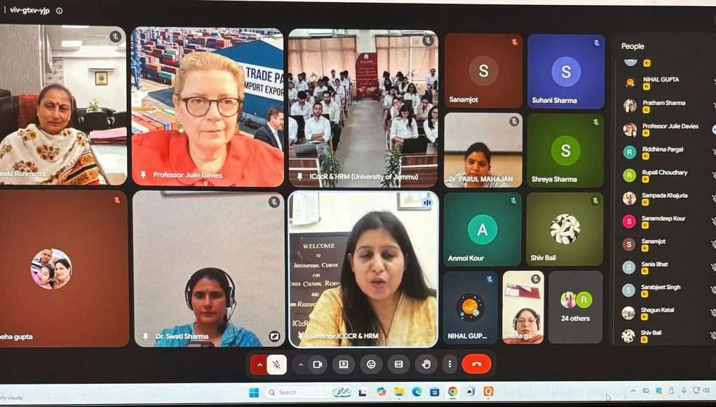 University of Jammu talk explores India-UK trade corridors, global business opportunities