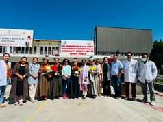 NHM Mission Director reviews healthcare services at District Hospital Nubra