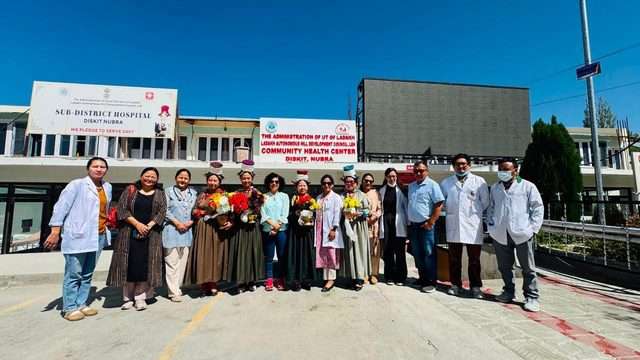 NHM Mission Director reviews healthcare services at District Hospital Nubra NHM Mission Director reviews healthcare services at District Hospital Nubra