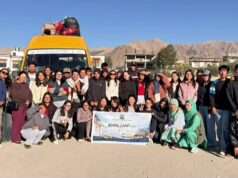 EJM College Leh students head to Zanskar for three-day rural camp