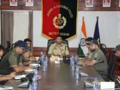 SSP Kulgam directs officers to intensify area domination, intelligence-based anti-terror operations