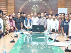Agriculture Deptt conducts 1st batch of Karmayogi Kartavya Karyakram