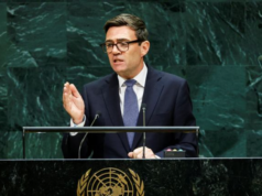 In inaugural UN address, British PM says warnings about AI must be heeded