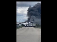 At least 5 dead after Amazon cargo plane barrelled off runway at Miami airport