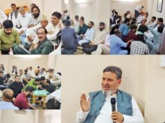 Syed Mohammad Altaf Bukhari chairs Apni Party meet